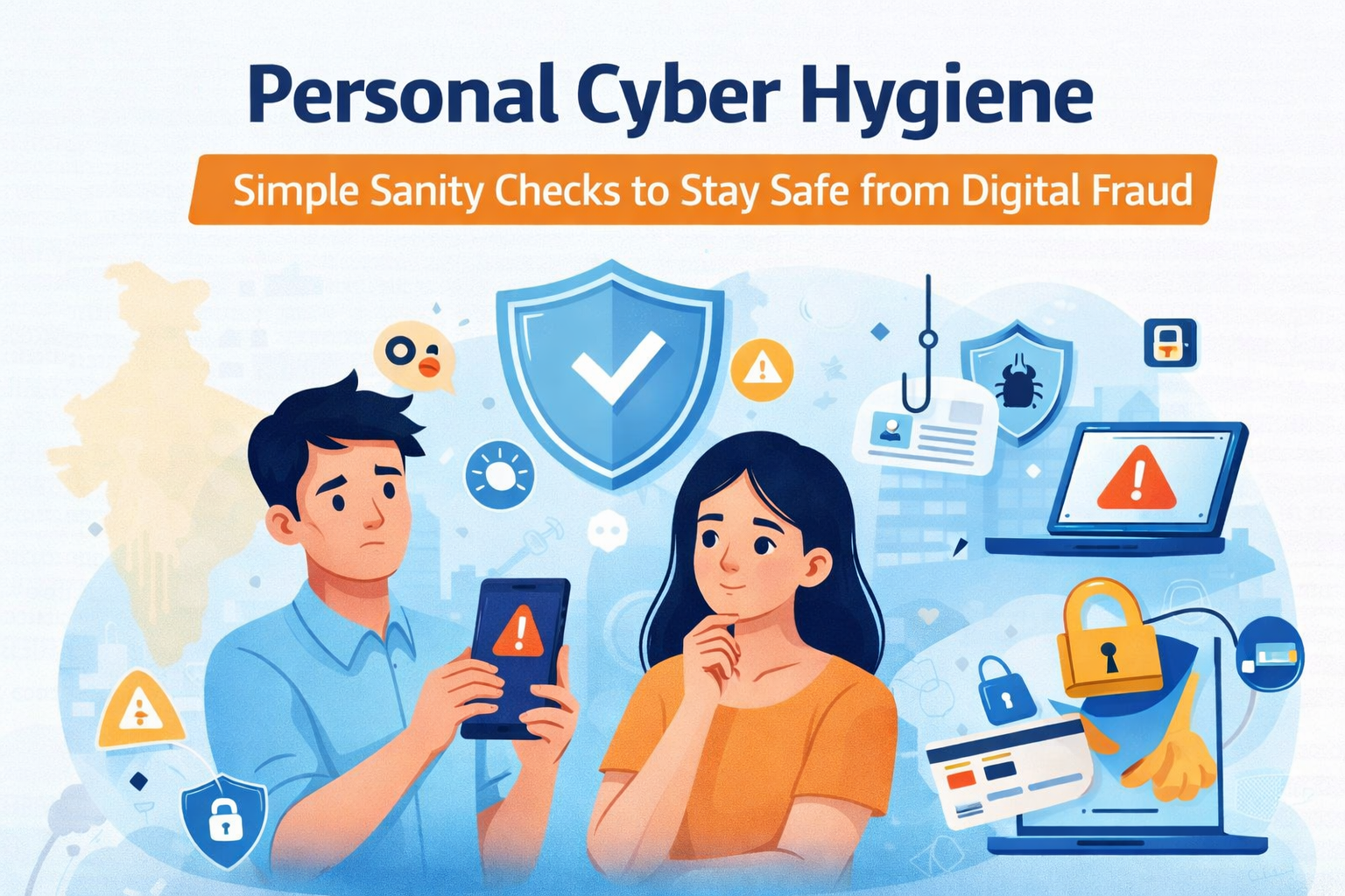 Personal cyber hygiene tips to stay safe from digital fraud, phishing and online scams